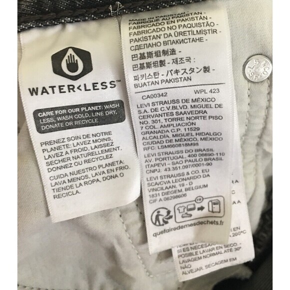 Levi's Premium Jeans Women's Size 27 Gray 80's Mom Jean Cotton - Picture 10 of 10